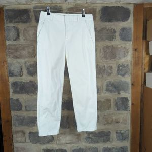 Vince cropped white pants size 6